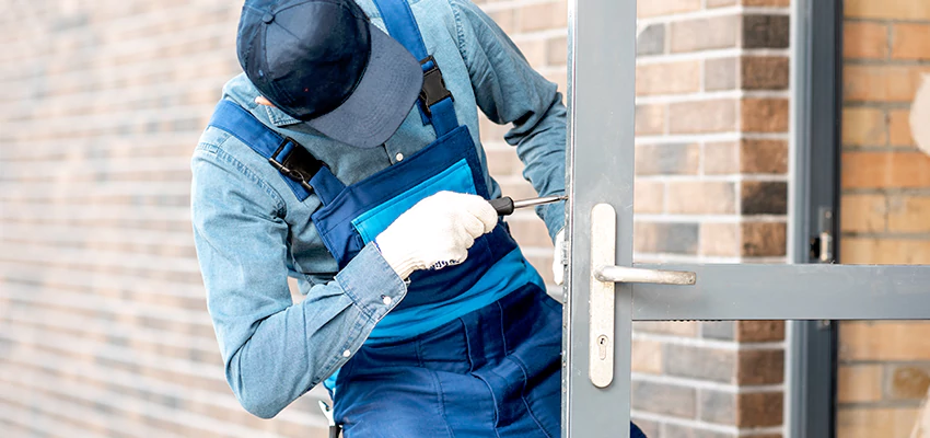 Pivot Storefront Door Locks Installation in Las Flores, California