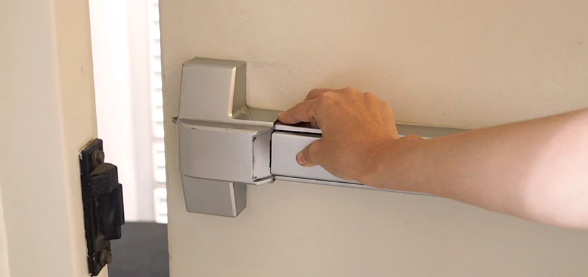 Roller Gate Panic Bar Installation in Las Flores, California